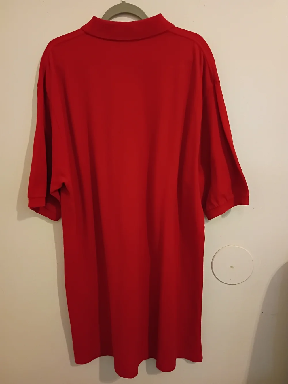 VTG Men's Polo Ralph Lauren Red Classic Cotton Polo‎ Shirt Sz XLT